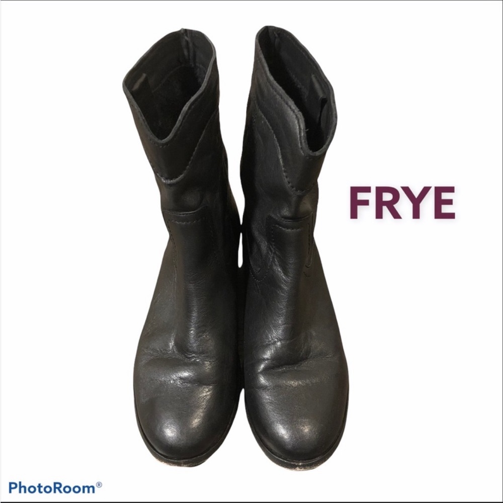 Frye Black Ankle Boots